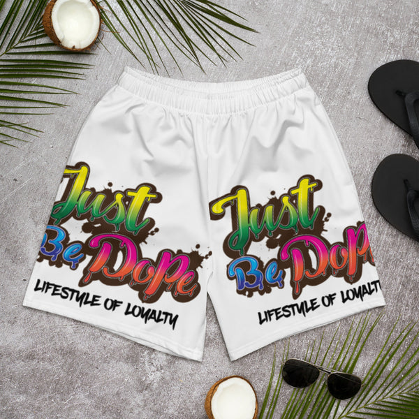 Just Be Dope Athletic Long Shorts