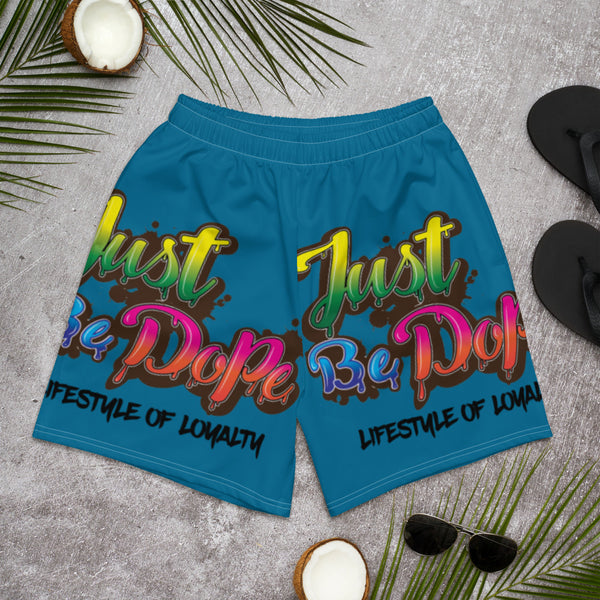 Just Be Dope Men's Athletic Long Shorts