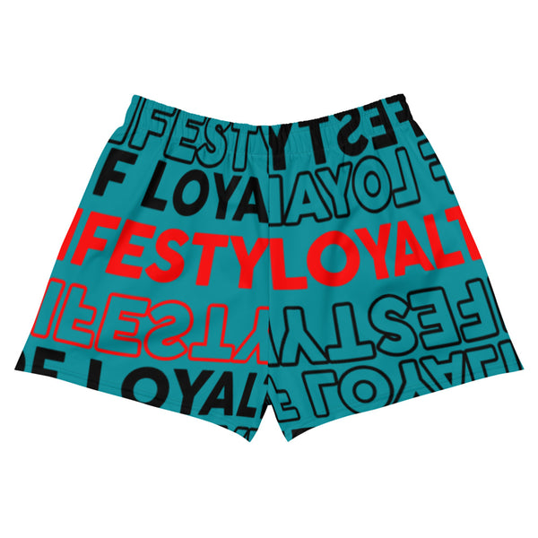 Lifestyle Of Loyalty Women's Athletic Short Shorts