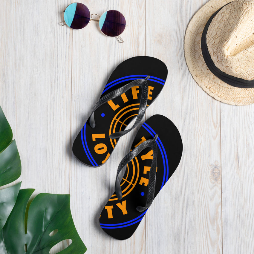 Lifestyle Of Loyalty Flip-Flops