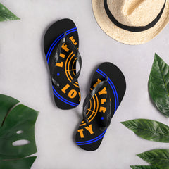 Lifestyle Of Loyalty Flip-Flops