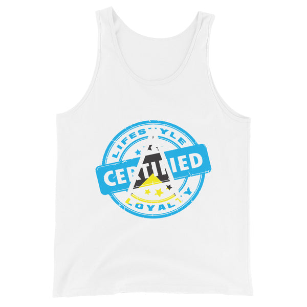 Lifestyle Of Loyalty Saint Lucia Unisex Tank Top