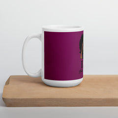 Black And Educated glossy mug